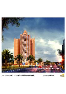 Image of 800 Sq.ft 2 BHK Apartment / Flat for sale in Sai Proviso Atlantis, Kharghar, Navi Mumbai for Rs. 7000000