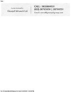 Image of 1100 Sq.ft 2.5 BHK Apartment / Flat for sale in Gitanjali Tatva, Borivali East, Mumbai for Rs. 35400000