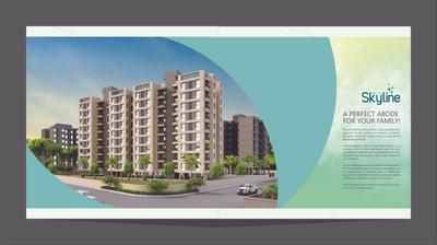 Image of 676 Sq.ft 2 BHK Apartment / Flat for sale in Fortune Skyline Phase 2, Kalali, Vadodara for Rs. 2600000