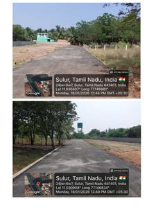 Image of 1400 Sq.ft Residential Plot / Land for sale in Airforce City, Sulur, Coimbatore for Rs. 4044600
