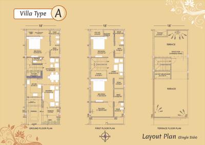 Image of 1800 Sq.ft 3 BHK Villa for sale in Chopra Sukhija Vihar A, Vaishali Nagar, Jaipur for Rs. 11000000