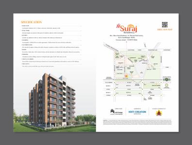 Image of 800 Sq.ft 2 BHK Apartment / Flat for sale in Shri Suraj Residency, Vavol, Gandhinagar for Rs. 4500000