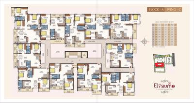Image of 1135 Sq.ft 2 BHK Apartment / Flat for sale in GR Elysium 3, K R Puram, Bengaluru for Rs. 11500000