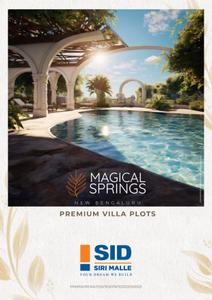 Image of 4000 Sq.ft Residential Plot / Land for sale in Siri Sirikanthi Magical Springs, Doddappanahalli, Bengaluru for Rs. 36000000