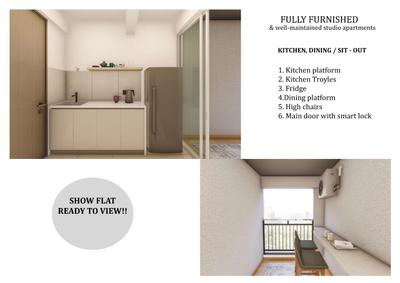 Image of 300 Sq.ft 1 RK Studio for sale in 21St Century X90, Baner, Pune for Rs. 5800000