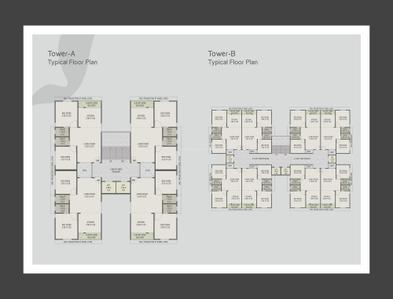 Image of 1584 Sq.ft 4 BHK Apartment / Flat for sale in Shilp Aura, Chhani, Vadodara for Rs. 13700000