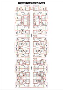 Image of 2000 Sq.ft 3 BHK Apartment / Flat for sale in Sanjeevani Shubh Vastu Grand, Seoni Pranmoti, Chhindwara for Rs. 8000000