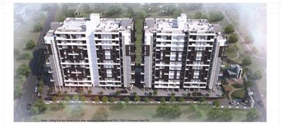 Image of 1050 Sq.ft 2 BHK Apartment / Flat for sale in Swayambhu Lotus Pinnacle, Mamurdi, Pune for Rs. 5800000