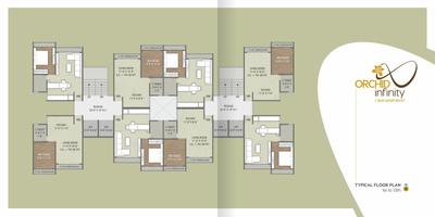 Image of 781 Sq.ft 1 BHK Apartment / Flat for sale in Orchid Infinity, Palanpur, Surat for Rs. 2875000