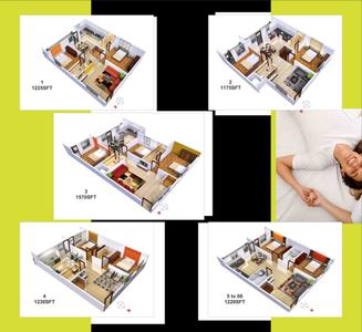 Image of 1500 Sq.ft 3 BHK Apartment / Flat for sale in Sai Sumukha Telecom Clusters, Banashankari, Bengaluru for Rs. 15500000