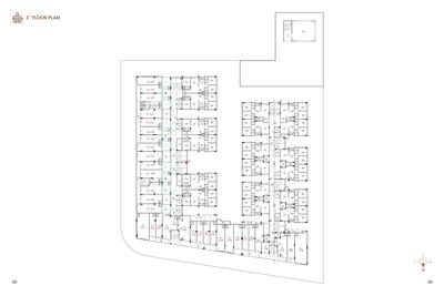 Image of 880 Sq.ft 3 BHK Apartment / Flat for sale in JMJ Sapphire Heights, Bajrang Wadi, Rajkot for Rs. 5000000