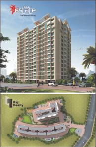 Image of 1150 Sq.ft 2 BHK Apartment / Flat for sale in Raj Estate, Mira Road East, Mira Bhayandar for Rs. 11200000