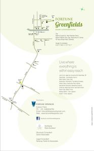 Image of 1000 Sq.ft 2 BHK Apartment / Flat for sale in Fortune Greenfields, Bhayli, Vadodara for Rs. 3300000