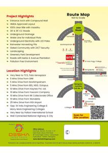Image of 150 Sq.ft Residential Plot / Land for sale in Desha Sri Vaarahi Homes, Adibatla, Hyderabad for Rs. 5250000