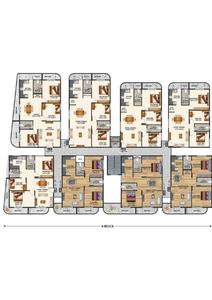 Image of 1272 Sq.ft 3 BHK Apartment / Flat for sale in Adithi Bliss, Kachamaranahalli, Bengaluru for Rs. 9000000