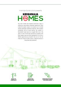 Krishnaja Homes Brochure 2
