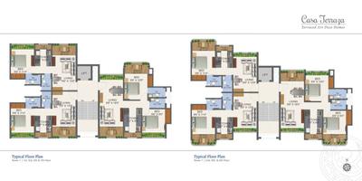 Image of 800 Sq.ft 2 BHK Apartment / Flat for sale in TREC Casa Terraza Phase 3, Vasai West, Vasai for Rs. 6900000