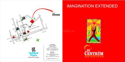Image of 1980 Sq.ft 3 BHK Apartment / Flat for sale in Gulshan GC Centrum, Indirapuram, Ghaziabad for Rs. 30000000
