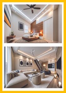 Image of 1850 Sq.ft 3 BHK Villa for sale in Rohit Tulsi Vatika Royal Villas, Noida Extension, Greater Noida for Rs. 9890000