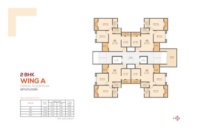 Image of 980 Sq.ft 2 BHK Apartment / Flat for sale in Choice Goodwill Fabian, Lohegaon, Pune for Rs. 6500000