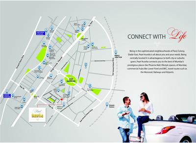 Image of 850 Sq.ft 2 BHK Apartment / Flat for sale in Pearl Aurelia, Dadar East, Mumbai for Rs. 39000000