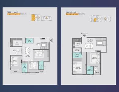 Image of 1600 Sq.ft 3 BHK Apartment / Flat for sale in Jagannath Sai Prateek, Ghatikia, Bhubaneswar for Rs. 9600000