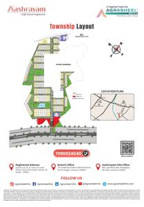 Image of 1614 Sq.ft Residential Plot / Land for sale in Agrasheel Aashrayam Phase 2, Kisan Path, Lucknow for Rs. 10087500