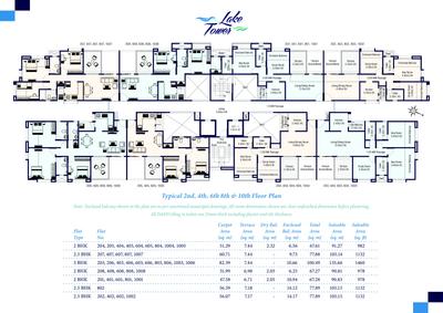 Image of 950 Sq.ft 2 BHK Apartment / Flat for sale in Samruddhi Lake Tower, Wagholi, Pune for Rs. 8000000