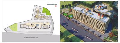 Image of 900 Sq.ft 1 BHK Apartment / Flat for sale in Shreeji Height, GIDC Umbergaon, Umargam for Rs. 2300000