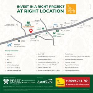 Image of 1615 Sq.ft Residential Plot / Land for sale in Preeti RaagaMayuri, Lepakshi, Sri Sathya Sai for Rs. 3000000