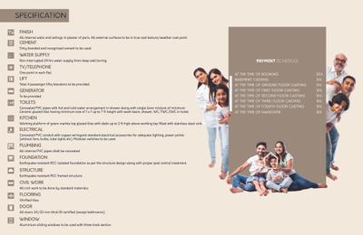 Image of 1396 Sq.ft 3 BHK Apartment / Flat for sale in Aryan Enclave, Tupudana, Ranchi for Rs. 5600000