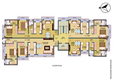 Image of 600 Sq.ft 1 BHK Apartment / Flat for sale in V3 Manhar Residency, Dahisar West, Mumbai for Rs. 12500000