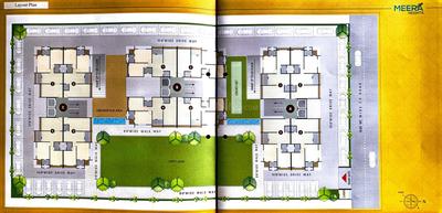 Image of 1350 Sq.ft 2 BHK Apartment / Flat for sale in Meera Heights, Bhimrad, Surat for Rs. 6500000