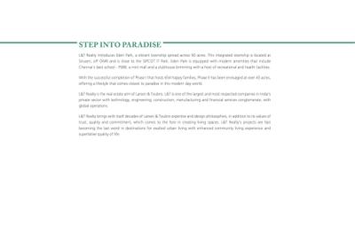 L And T Eden Park Phase 1 Brochure 2