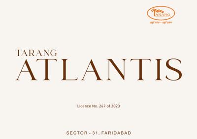 Image of 1670 Sq.ft 3 BHK Apartment / Flat for sale in Tarang Atlantis, Sector 31, Faridabad for Rs. 14500000