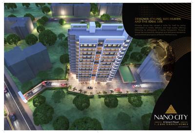 Image of 550 Sq.ft 1 BHK Apartment / Flat for sale in Pinnacle Nano City, Badlapur East, Badlapur for Rs. 2800000