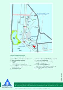 Image of 2800 Sq.ft 2 BHK Apartment / Flat for sale in Mahaavir Darpan, Nerul, Navi Mumbai for Rs. 31000000