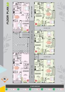 Image of 1175 Sq.ft 2 BHK Apartment / Flat for sale in Sri Balaji Homes, Kompally, Hyderabad for Rs. 5287500