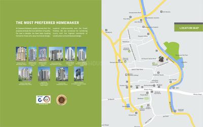 Image of 1200 Sq.ft 2 BHK Apartment / Flat for sale in Crescent Tulip, Koombara, Kozhikode for Rs. 8500000