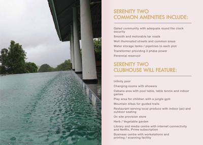 Serenity Villas and Farms Brochure 5