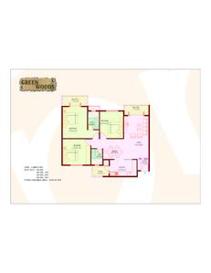 Image of 1452 Sq.ft 3 BHK Apartment / Flat for sale in NR Greenwood, Thanisandra, Bengaluru for Rs. 13500000