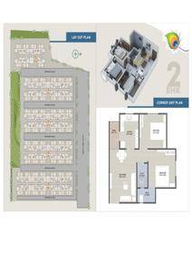Image of 1053 Sq.ft 2 BHK Apartment / Flat for sale in Radhe Govind Galaxy, Nava Naroda, Ahmedabad for Rs. 3651000