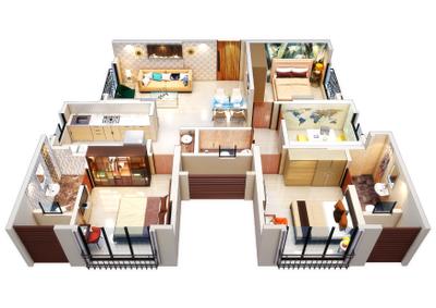 Image of 1000 Sq.ft 2 BHK Apartment / Flat for sale in Charkop 1 Abhilasha CHSL, Kandivali West, Mumbai for Rs. 12500000