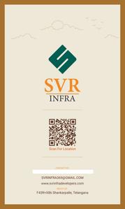 Image of 1100 Sq.ft 2 BHK Apartment / Flat for sale in SVR Kiara, Shankarpally, Hyderabad for Rs. 5400000