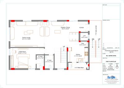 Image of 2128 Sq.ft 4 BHK Apartment / Flat for sale in Independent Triplex House, Puppalaguda, Hyderabad for Rs. 18500000