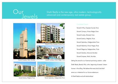 Image of 1250 Sq.ft 2 BHK Apartment / Flat for sale in Sheth Beverly Hills Building F, Hinjawadi, Pune for Rs. 9100000