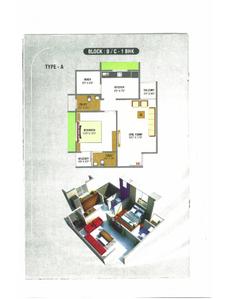 Image of 1485 Sq.ft 2 BHK Apartment / Flat for sale in Royal Residency, Nikol, Ahmedabad for Rs. 5500000