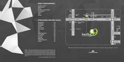 Image of 1134 Sq.ft 2 BHK Apartment / Flat for sale in Vasupujya Kautilya 99, Vaishno Devi Circle, Ahmedabad for Rs. 6000000