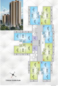 Image of 545 Sq.ft 1 BHK Apartment / Flat for sale in Raj Accord Wing A, Tivri, Vasai for Rs. 2807000