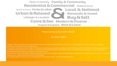 Image of 1436 Sq.ft 3 BHK Apartment / Flat for sale in Shoban Silver Domicile, Thanisandra, Bengaluru for Rs. 12000000